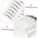 DOITOOL 36 Pcs Eyebrow Stickers Tattoos Cejas Beauty Hair Imitation Eyebrow Sticker Eyebrow Trimming 3d Post 7X1X0.1CMx3pcs Blackx3pcs - Buy Online on GoSupps.com