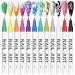 12 Color 3D Nail Art Pens Set  Kalolary Nail Polish Pens Nail Point Graffiti Dotting Pen Drawing Painting Liner Brush for DIY Nail Art Beauty Adorn Manicure Tools(A)