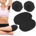 60pcs Underarm Sweat Pads - Super-Thin Non Woven Fabric Armpit Protection for Comfort and Confidence - Stop Unsightly Sweat Patches - Black - Buy Online on GoSupps.com