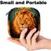 Menstrual Bag with Zipper for Women & Girls - Stylish Lion Design | Shop Internationally - Buy Online on GoSupps.com