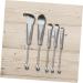 Didiseaon 2 Sets Metal Handle Makeup Brush Eye Shadow For Makeup Loose Powder Brush Concealer Brush Makeup Brush for Women Eye Makeup Blush Brush Eyebrow Brush Stainless Steel Eyes - Buy Online on GoSupps.com