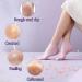 5 Pairs Silicone Socks for Dry Cracked Feet - Moisturizing Foot Care for Women - Pink Fits Up to Size 10 - Buy Online on GoSupps.com