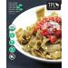 Organic Bean Ribbon Cut Artisan Pasta Combo Sampler Pack - Edamame, Black & Yellow Soy - Keto Low Carb Protein Gluten Free Pasta - 3 Pack - Buy Online on GoSupps.com