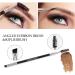 PHOERA 6 Colors Brow Pomade Gel - Highly Pigmented Eyebrow Cream for Makeup - Jet Black Shade for Defined and Sculpted Brows - Buy Online on GoSupps.com