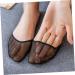 minkissy 16 Pairs Half Socks Toe Socks Topper Liner Socks Breathable Forefoot Pads Compact Metatarsal Pads Non-Slip Metatarsal Pads Foot Cushion Miss Mules Ordinary Lace Net - Buy Online on GoSupps.com