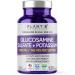 PLANT.O NUTRITION Glucosamine Sulfate with Potassium | Strong Joint Support Supplement | Supports Cartilage and Connective Tissues | Aids Knee and Bone Structure | 120 Tablets