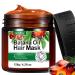 Masque capillaire l'huile de Batana cr me 100 % naturelle pour la croissance des cheveux l'huile de Batana bio pr vient la perte de cheveux avec romarin et biotine aide lutter contre les 120 g (Lot de 1)