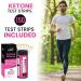 Ketone Test Strips for Urine 150ct - Easy & Fast Ketosis Testing for Keto & Low-Carb Diets - Quality Keto Urine Strips with Extra-Long Handle - Buy Online on GoSupps.com