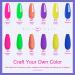 Lavender Violets Dip Powder Nail Kit - 6 Bright Neon Colors for French Manicure & Nail Art J222 - Buy Online on GoSupps.com