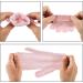 3 Pairs Exfoliating Gloves | Double Sided Body Scrubber for Shower Spa Massage | Dead Skin Cell Remover | Blue Green Pink - Buy Online on GoSupps.com