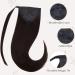 Buy Hetto Real Hair Braid Extensions - Darkest Brown #2 70g 35cm - Luxury Remy Ponytail Cladding - Buy Online on GoSupps.com