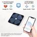 Vitafit Smart Body Fat Weight Scale - Professional Digital Wireless Bathroom Scale for Body Composition Monitoring - Bluetooth ITO Technology - 400lb Capacity - Black - Buy Online on GoSupps.com