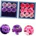 Beaupretty 4 Boxes Rose Box Mothers Day Mother s Day Rose Soap Rose Flower Gradient Rose Soap Bouquet Simulation Rose Soap Romantic Square Flower Box Soap Flower - Buy Online on GoSupps.com