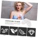 50pcs Silicone Glasses Nose Pads - Air Chamber Replacement for Sunglasses & Eyeglasses - Comfortable Gel Accessories - Buy Online on GoSupps.com