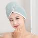 Shop Coral Fleece Quick Drying Hair Towel | Soft & Absorbent Unisex Hair Wrap for Skincare Makeup & Spa - International Shipping - Buy Online on GoSupps.com