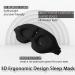 Adjustable Eye Mask for Lash Extensions - 3D Sleeping Mask with Ear Plugs for Women and Men - Ideal for Nap, Travel, and Night Use - Buy Online on GoSupps.com