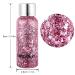 Buy Body Glitter Gel - Long Lasting Pink Liquid Glitter for Festivals & DIY Arts & Crafts - Buy Online on GoSupps.com
