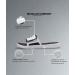 PUMA Unisex Royalcat Comfort Slide Sandal - White & Black - EU 42 | International Shipping Available - Buy Online on GoSupps.com