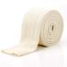 TSLBW Elastic Tubular Support Bandage Sport Bandages Washable & Reusable Large Knee Support Bandage Medium Thigh Cotton Spandex White (6.25cmx10m) 6.25cm*10m