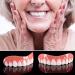 Perfect Smile Dentures Pebbles - Cosmetic Veneers & Temporary Prostheses for Men & Women | 6 Pairs of Reusable Tooth Whitener - Buy Online on GoSupps.com