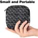Portable Women's Bandages with Owl Feathers - Stylish Storage Bag for Menstrual Pads | Ideal for Teens & Women - Buy Online on GoSupps.com