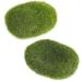 12Pcs Moss Ball Terrarium Decorative Artificial Green Moss Stones Simulation Grass Bonsai DIY Landscape Decor - Buy Online on GoSupps.com