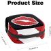 Anna Cowper Red Mouth Sanitary Napkin Storage Bag - Portable Period Pouch for Women and Teens - Multi-Colored - Buy Online on GoSupps.com