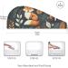 Buy Fox and Leaves Hair Towel 2 Pack - Super Absorbent Quick Dry Hair Turbans for Women & Girls - International Shipping Available - Buy Online on GoSupps.com