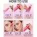 Velvet Liquid Blush Wand with Cushion Applicator Breathable Cream Blush Beauty Stick Blusher Makeup Dual Use for Cheeks & Lips Weightless Long-Wearing Dewy Finish Easily Blendable Blush Wand-01 01# - Buy Online on GoSupps.com