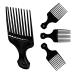 4 Pack 5.25 Inch Plastic Hair Pick Combs - Wide Tooth Afro Lift Picks for Styling, Lifting, and Detangling - Ideal for Long Curly, Thick Hair, Wigs, and Beards - Men & Women - Buy Online on GoSupps.com