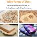 Muse Craft Flawless 12''X24'' 5-6oz Vegetable Tanned Leather Hide | Full Grain Veg Tan Leather for Tooling, Carving, Dyeing | A Grade Precut for Embossing | 1.9-2.3mm Thickness | Imported Quality - 12''x24 - Buy Online on GoSupps.com