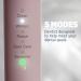 Lumineux Sonic Electric Toothbrush for Adults - Bamboo Heads in Bloom (Pink) - Rechargeable with 2 Soft Bristle Heads & Charging Station - Shop Now - Buy Online on GoSupps.com