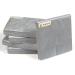 HEKU 100 Single-Colored 3-Layer Napkins | 33x33cm | High-Quality Absorbent Napkins for Events & Gastronomy | Stylish Silver 5-Pack - Shop Internationally! - Buy Online on GoSupps.com