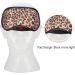 Leopard Print Sleep Mask Set - Eye Shade Cover for Shift Work, Travel, Naps - Includes Nose Pad - Men Women Kids - Pack of 3 - Buy Online on GoSupps.com