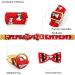 Lionheart Glory Christmas Dog Collar - Adjustable Soft Fly Collars for Small Dogs - Red Penguin Design - XS (1 Pack) - Buy Online on GoSupps.com