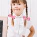 Pencil Hair Clip | Back to School Hair Bow Unique Hairgrips Strong Hold Claw Clips School Hair Accessories for First Day of School Pink - Buy Online on GoSupps.com