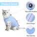 Cat Recovery Suit Cat Surgery Recovery Suit Cat Outfits for Cats Only Cone Collar Alternatives Suit for Cats Weaning Wounds Skin Diseases Cats Anti Licking Pajama Suit(Blue L Size) - Buy Online on GoSupps.com