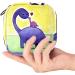 Stylish Menstruation Pad Bag with Zipper - Cute Dinosaur Design for Women and Girls | Ideal Tampon & Napkin Organizer - Buy Online on GoSupps.com
