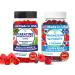 Lunakai USA Made Creatine & Magnesium Gummies Bundle Recovery & Calm Support 60 Non-GMO Gummies Eac