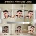 3 Way LED Trifold Mirror for Self Hair Cutting and Styling - Height Adjustable 360 Barber Mirrors for Men and Women - Ideal for Hair Coloring and Braiding - Black - Buy Online on GoSupps.com