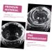 OUNONA Glass Jar Nail Dish with Lid Nail Art Liquid Holder Nail Cups with Lids Dappen Dish Nail Art Accessories Manicure Nail Dish Cup Nail Accessories Nail Powder Wedding Glass - Buy Online on GoSupps.com
