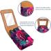 Travel Lipstick Organizer Case | Portable Makeup Bag with Mirror | Sea Creature Design - Turtle Fish Seahorse & Octopus - Buy Online on GoSupps.com