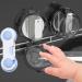 6 Pack Stove Knob Locks Universal Size Baby Proof Gas Stove Knob Covers Stove Child Proof Knobs Grey - Buy Online on GoSupps.com