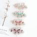 Sparkly Jeweled Butterfly Barrettes - 4 Pack Luxury Crystal Rhinestone Hair Clips - Buy Online on GoSupps.com