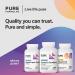 Buy PureFormulas Acetyl L-Carnitine Supplement - 500mg Cognitive & Memory Support - Dairy Free Non-GMO - 60 Capsules - Buy Online on GoSupps.com