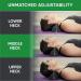 MOILO Cervical traction device EVA foam neck stretcher neck and shoulder relaxer stretcher promotes spinal health alignment (Black) - Buy Online on GoSupps.com