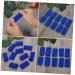 FRCOLOR 60 Pcs Volleyball Finger Protector Sleeve Set - Joint Finger Guard & Thumb Sleeve - Sports Gear for Enhanced Performance - Blue - Buy Online on GoSupps.com
