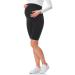 Be Mammy Womans Short Maternity Leggings Tights BE20-228 L Black