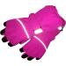 Xiaoohawang Children's Ski Gloves - Waterproof Windproof Non-Slip Reflective - Warm Mottling Design for Ages 4-6 (Pink/Red) - Buy Online on GoSupps.com