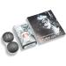 Buy Meralens Red Black Crazy Contact Lenses - Annual Strength -1.00 Diopters for Mardi Gras Carnival Halloween | Top Quality with Container - Buy Online on GoSupps.com